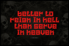 Tribal Combat | Death Metal Typeface Product Image 4