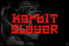 Tribal Combat | Death Metal Typeface Product Image 5