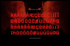 Tribal Combat | Death Metal Typeface Product Image 11