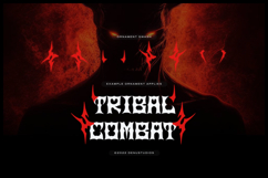 Tribal Combat | Death Metal Typeface Product Image 12