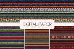 Tribal Fabric Texture Background Bohemian Wallpaper_23 Product Image 1