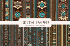 Tribal Fabric Texture Background Bohemian Wallpaper_7 Product Image 1
