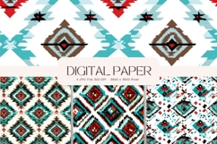 Tribal Fabric Texture Background Bohemian Wallpaper_9 Product Image 1