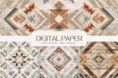 Tribal Fabric Texture Background Bohemian Wallpaper_22 Product Image 1