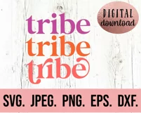 Bride Tribe Retro SVG - Bachelorette Shirt SVG - Bride Squad Product Image 3