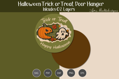 Halloween Trick or Treat Door Hanger Product Image 3