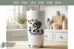 Trick or Tequila Halloween Shirt Design | Funny Tequila svg Product Image 2