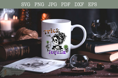 Trick or Tequila Halloween Shirt Design | Funny Tequila svg Product Image 8