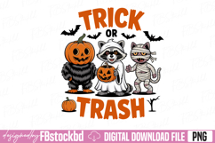 Trick or Trash PNG Product Image 1