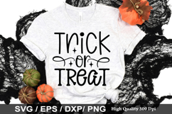 Trick or treat SVG - Halloween Design Product Image 1