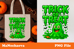 Funny Trick or Treat Bag| Halloween Sublimation Bundle Product Image 11