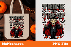 Funny Trick or Treat Bag| Halloween Sublimation Bundle Product Image 12