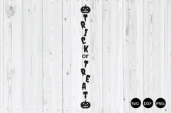 Trick Or Treat SVG, Halloween Porch Sign SVG, Halloween SVG Product Image 1