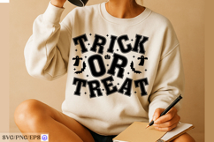 Trick or Treat SVG, Classic Halloween Quote Design Product Image 4