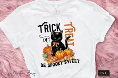 Trick or Treat be Spooky Sweet PNG | Halloween Sublimation Product Image 3
