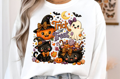 Trick or Treat Pumpkin Halloween PNG Product Image 2