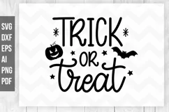 Halloween svg, Trick or treat svg, Halloween cut file Product Image 1