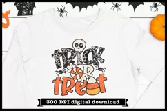Trick or Treat PNG | Halloween Sublimation Design Product Image 2