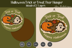 Halloween Trick or Treat Door Hanger Product Image 1