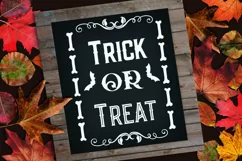 trick or treat farmhouse halloween