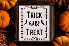 trick or treat farmhouse svg