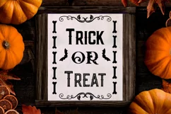 trick or treat farmhouse svg