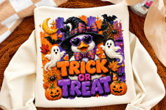 Trick Or Treat Goose PNG, Spooky Halloween Goose Sublimation Product Image 2