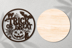 Trick or Treat Halloween Laser Cut SVG Product Image 2