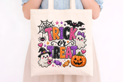 Trick or Treat Halloween Rhinestone PNG Product Image 4