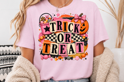 Trick Or Treat Halloween Sublimation Design Product Image 3