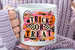 Trick Or Treat Halloween Sublimation Design Product Image 4