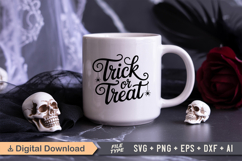 Trick Or Treat SVG File | Spooky Halloween SVG Product Image 2