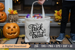 Trick Or Treat SVG File | Spooky Halloween SVG Product Image 4