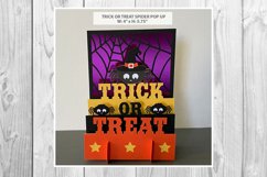 3D HALLOWEEN TRICK OR TREAT SPIDER POP UP Product Image 2