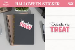 Trick or Treat Sticker