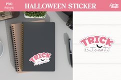 Trick or Treat Sticker