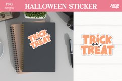 Trick or Treat Sticker