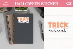 Trick or Treat Sticker