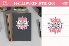 Trick or Treat Sticker