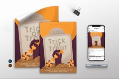 Trick or Treat V4- Flyer, Poster &amp; Instagram GR Product Image 1