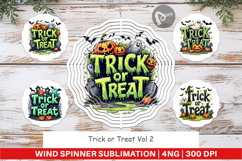 Trick or Treat Wind Spinner Product Image 1