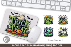 Trick or Treat Mouse Pad Product Image 1