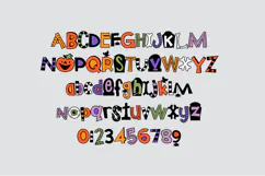 Trick or Treats - Cute Halloween Color Font Product Image 10