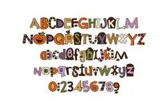 Trick or Treats - Cute Halloween Color Font Product Image 4