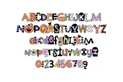 Trick or Treats - Cute Halloween Color Font Product Image 8