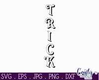 Trick Halloween Farmhouse Sign Svg Product Image 2