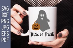 Trick Or Treat Ghost SVG Product Image 1
