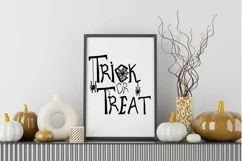 Halloween SVG, Cute Trick or Treat SVG for Tote Bag Product Image 2
