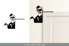 Zombie Halloween Trim Corner Product Image 1