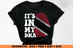 It's in my DNA Trinidad and Tobago Flag Fingerprint Product Image 2